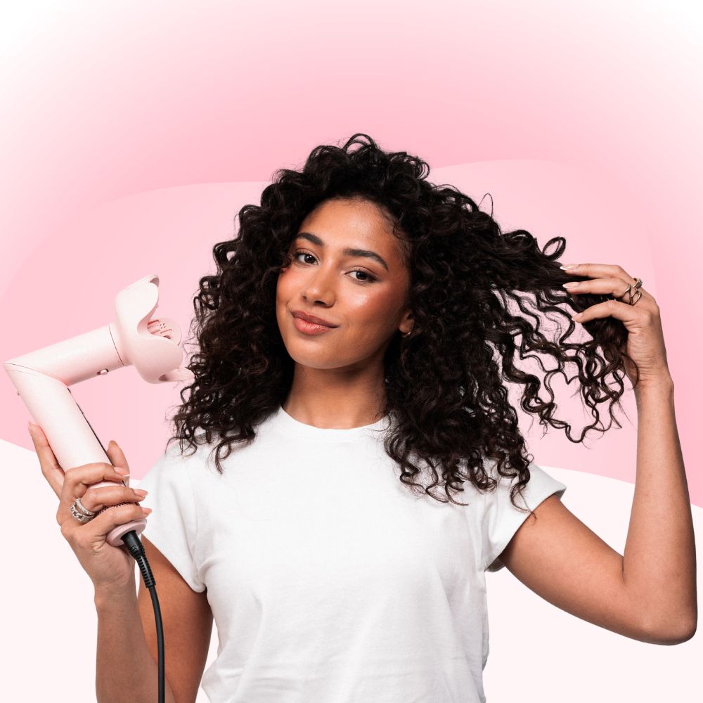 Celesta® Sèche-cheveux AirStyler 2.0 - 9 en 1 Rose