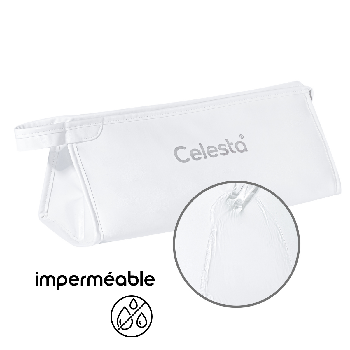 Trousse de Voyage Blanc - CELESTA