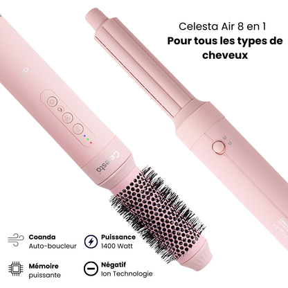 Celesta® Sèche-cheveux AirStyler - 8 en 1