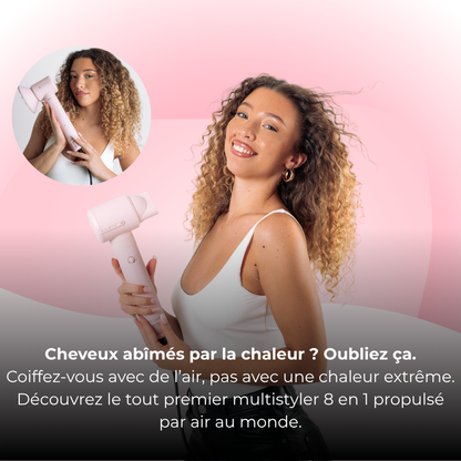Celesta® Sèche-cheveux AirStyler - 8 en 1 Rose