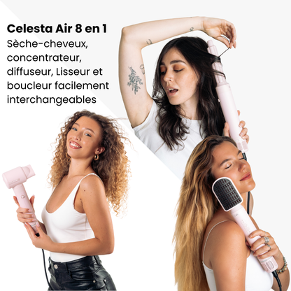 Celesta® Sèche-cheveux AirStyler - 8 en 1