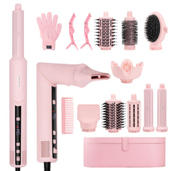 Celesta® Sèche-cheveux AirStyler 2.0 - 9 en 1 Rose