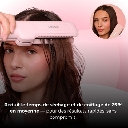 Lisseur séchant Airliss - 2 en 1 Rose Celesta®