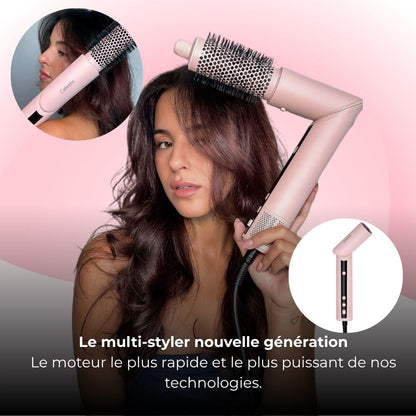 Celesta® Sèche-cheveux AirStyler 2.0 - 9 en 1 Rose