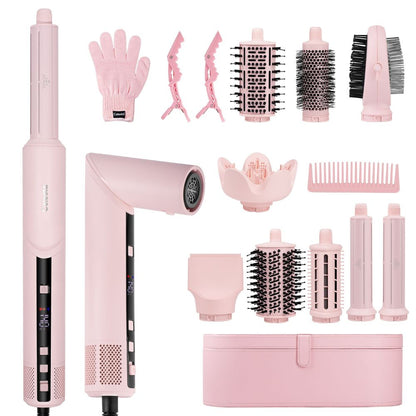 Celesta® Sèche-cheveux AirStyler 2.0 - 9 en 1 Rose