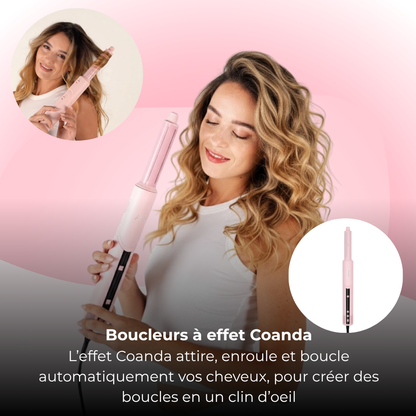 Celesta® Sèche-cheveux AirStyler 2.0 - 9 en 1 Rose