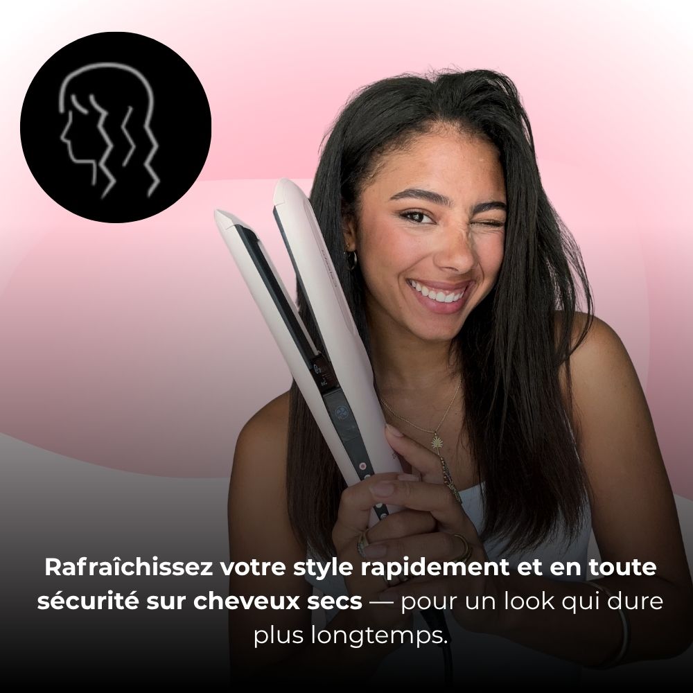 Lisseur séchant Airliss - 2 en 1 Rose Celesta®