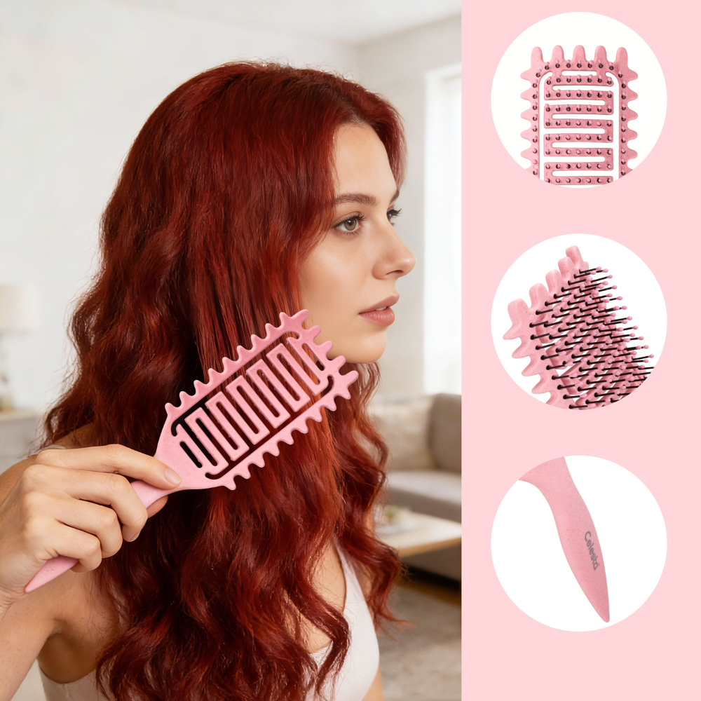 Brosse Boucles Celesta 3 en 1  – Curl Defining Brush