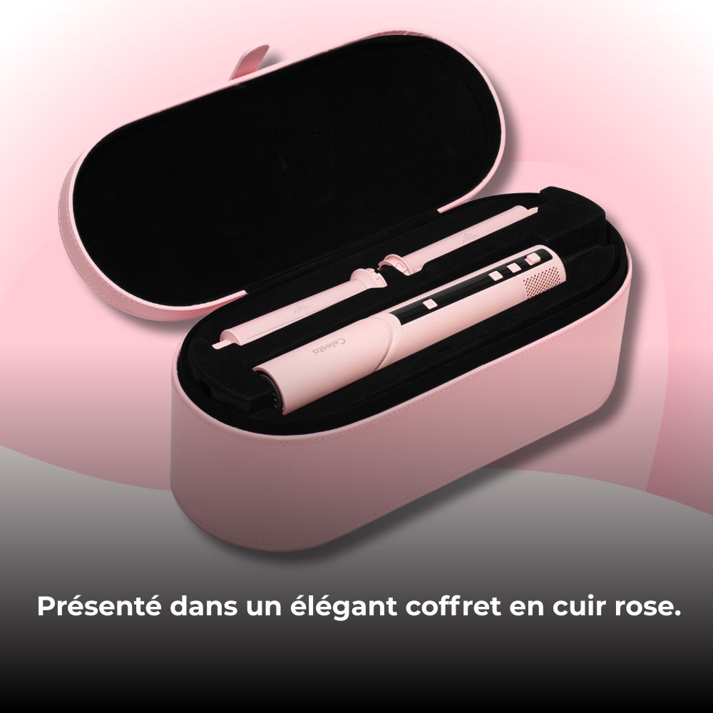 Celesta® Sèche-cheveux AirStyler 2.0 - 9 en 1 Rose