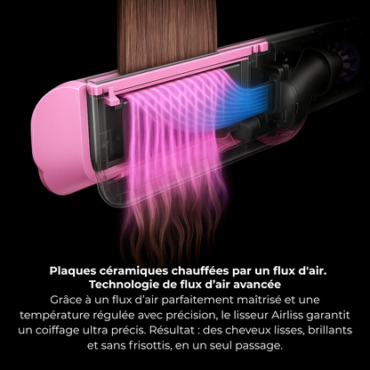 Lisseur séchant Airliss - 2 en 1 Rose Celesta®